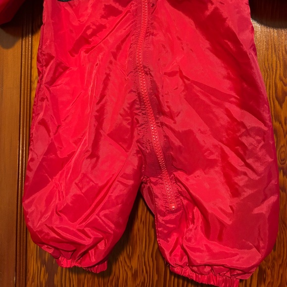 ST. LOUIS CARDINALS Red Baby Mighty Mac Vintage Zip Up Windsuit Size 6-9 Months - Picture 4 of 5
